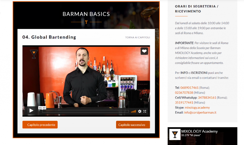 BARMAN BASICS